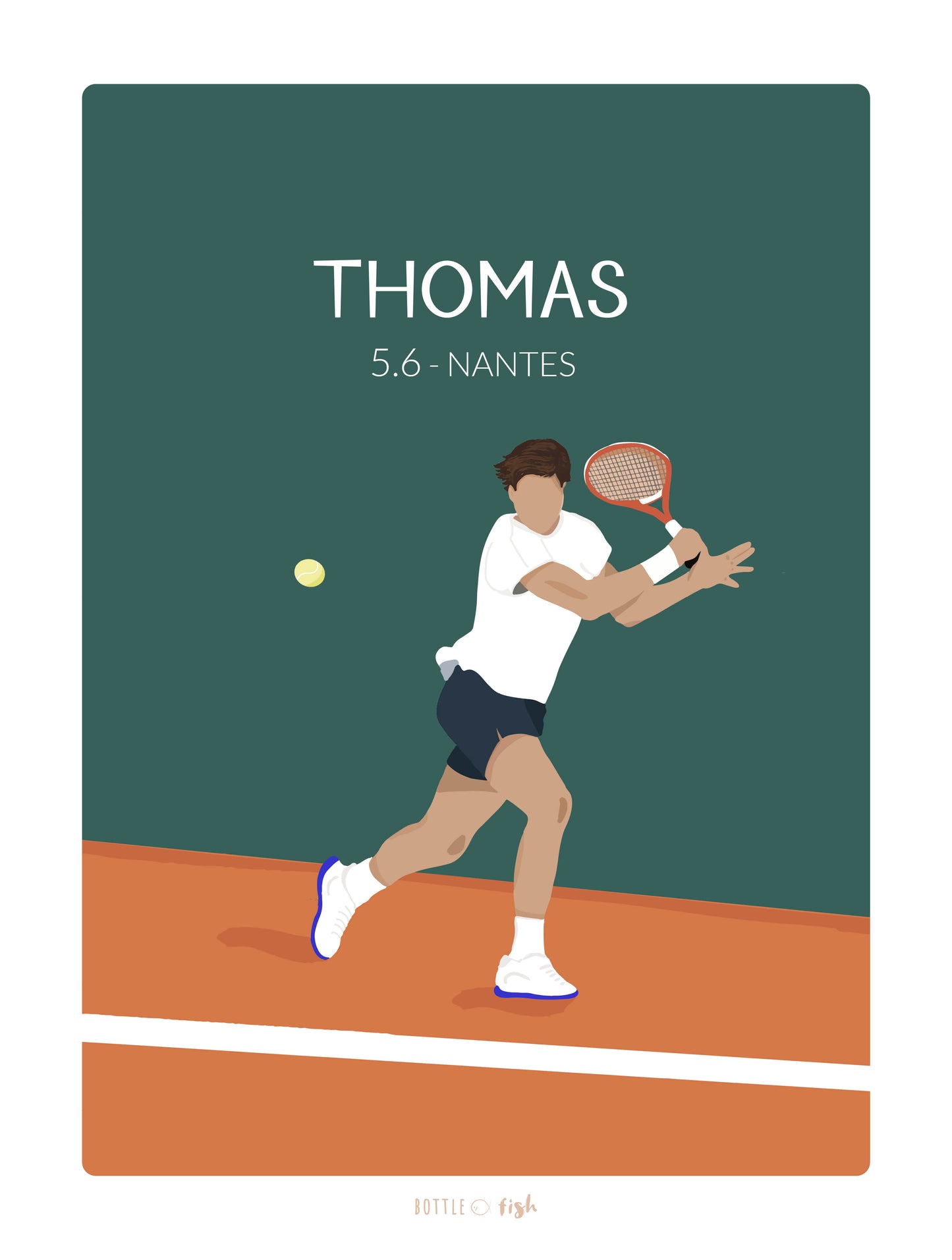 Affiche Grand Sportif Tennis
