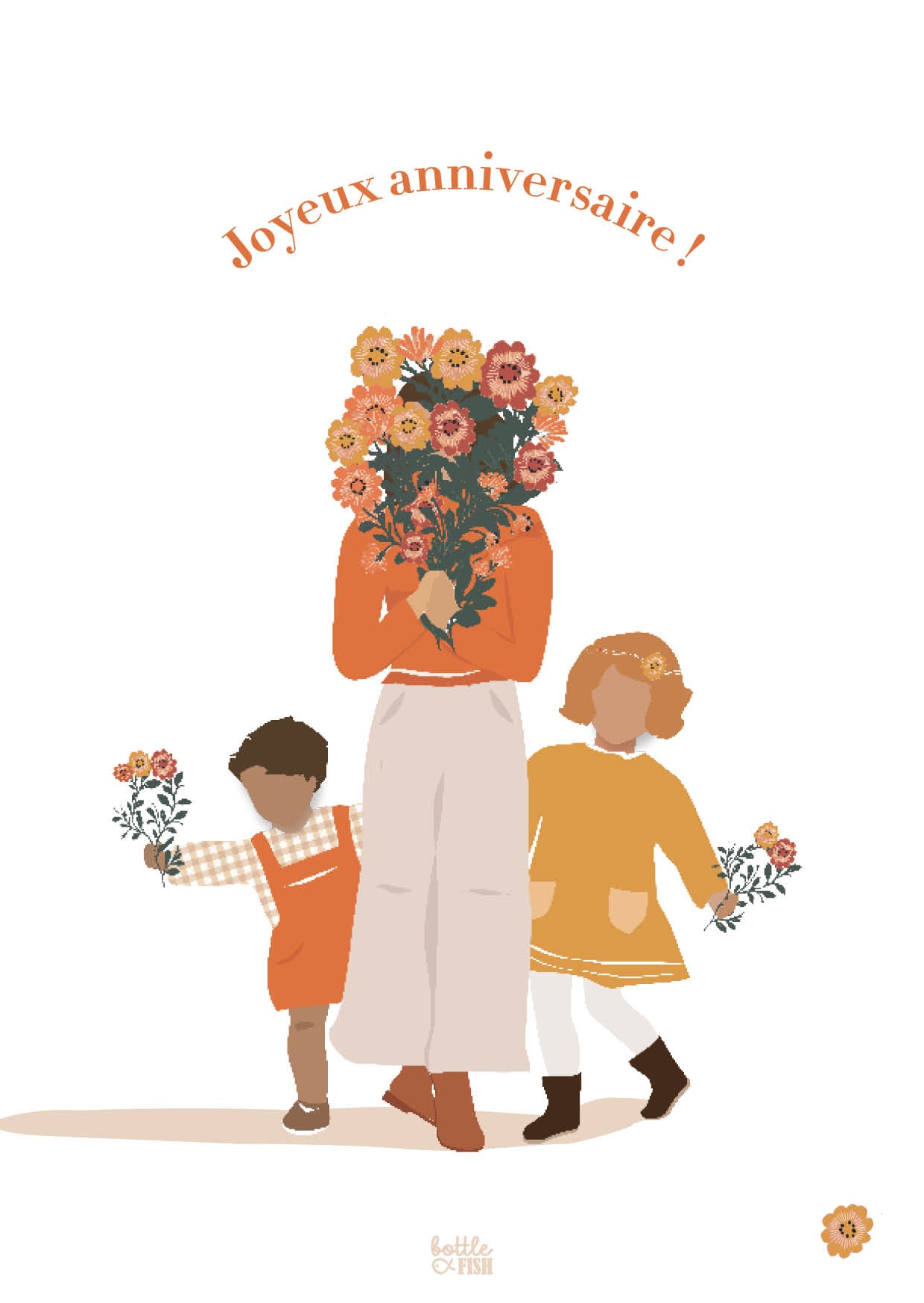 Carte Anniversaire automne