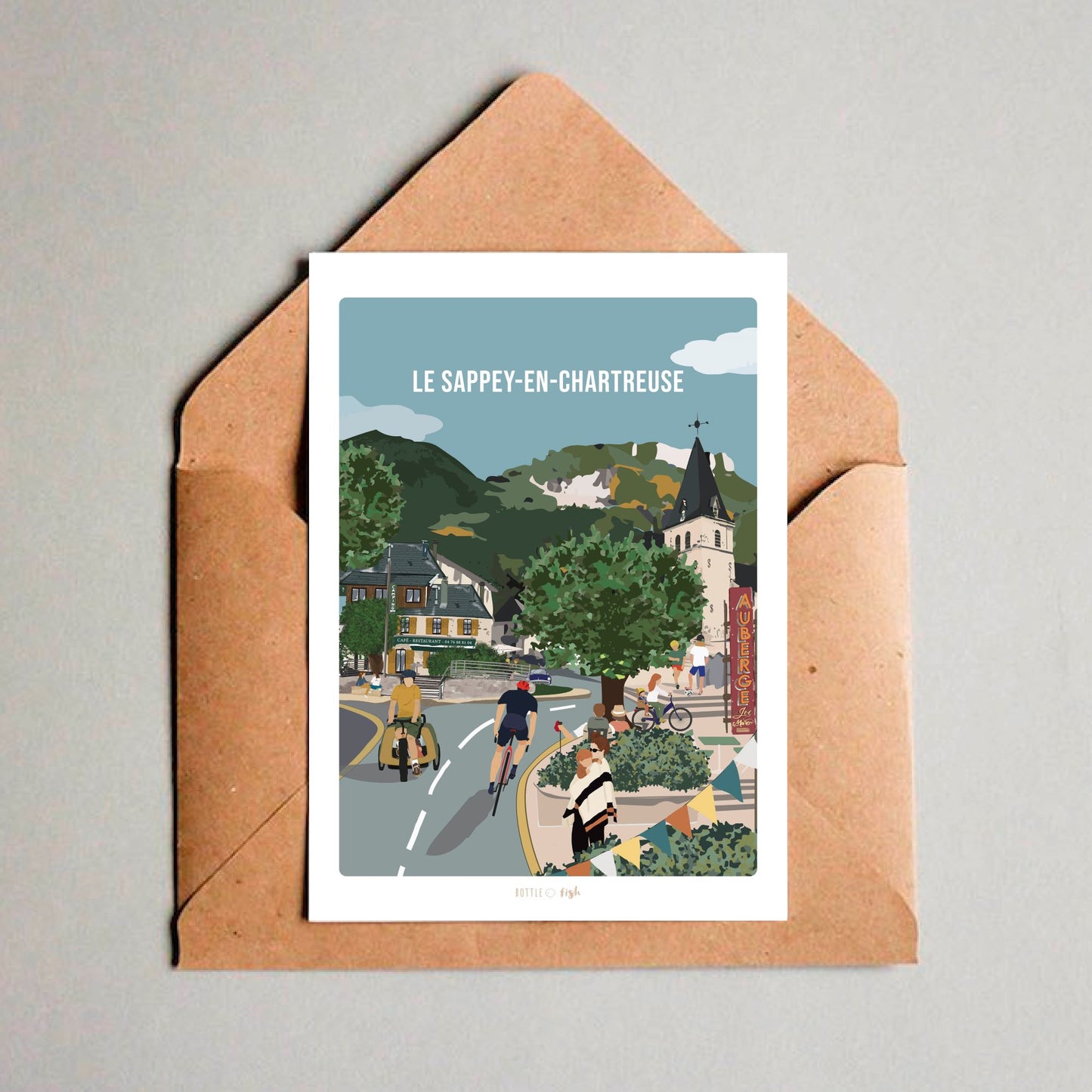 Carte Le Sappey-en-Chartreuse