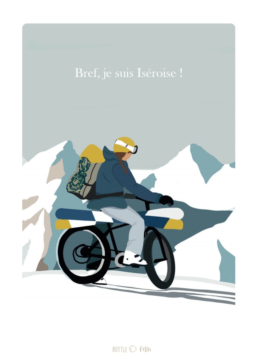 Carte Vélo Ski femme
