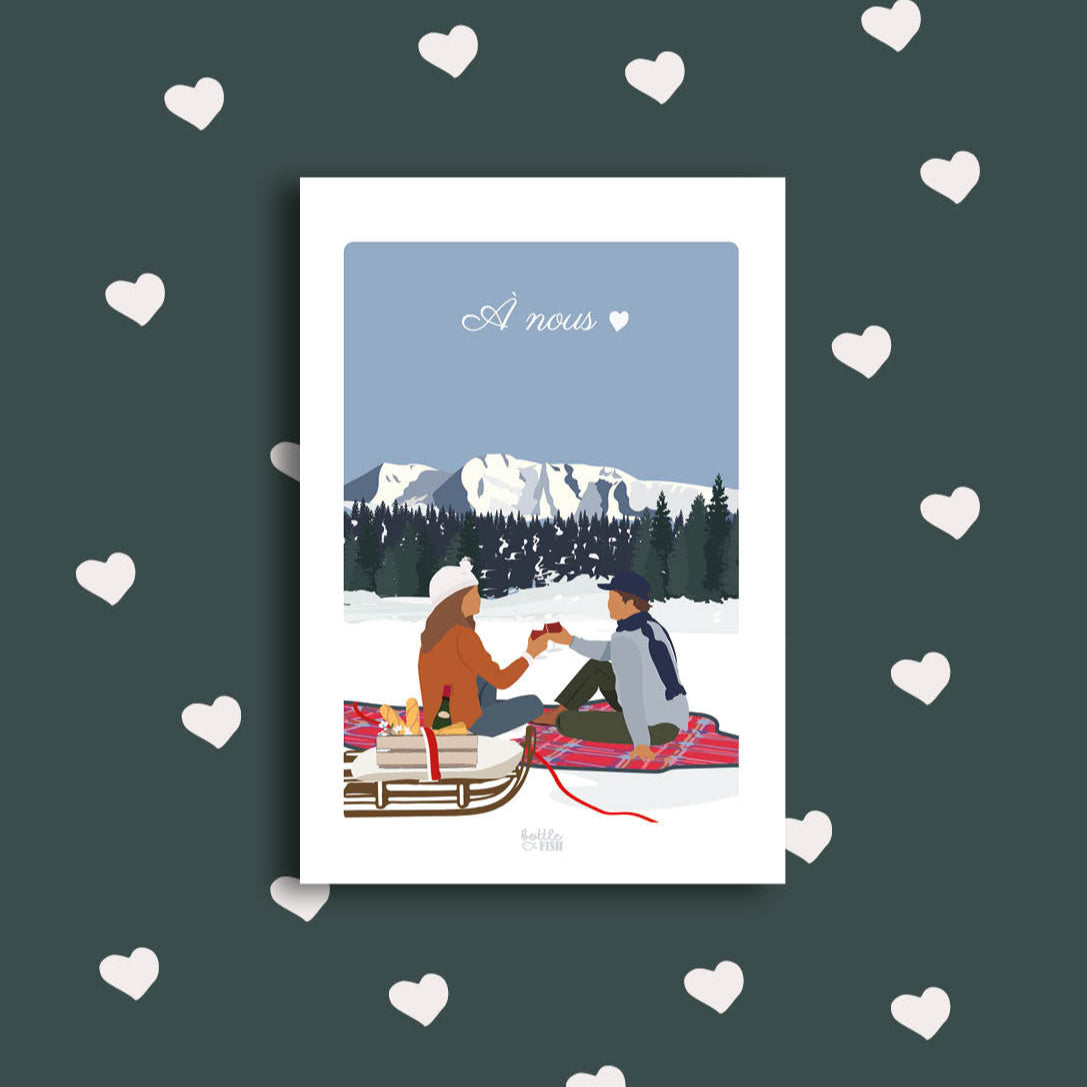 Carte Saint Valentin