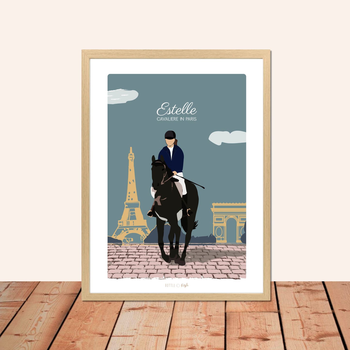 Affiche Grand Sportif Equitation