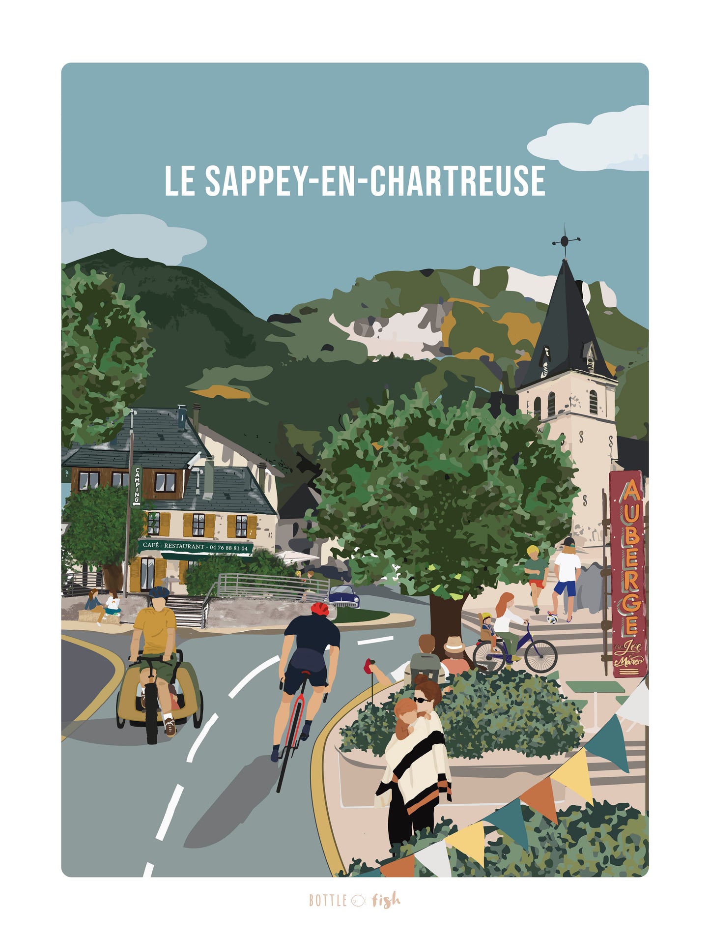 Affiche Le Sappey en Chartreuse