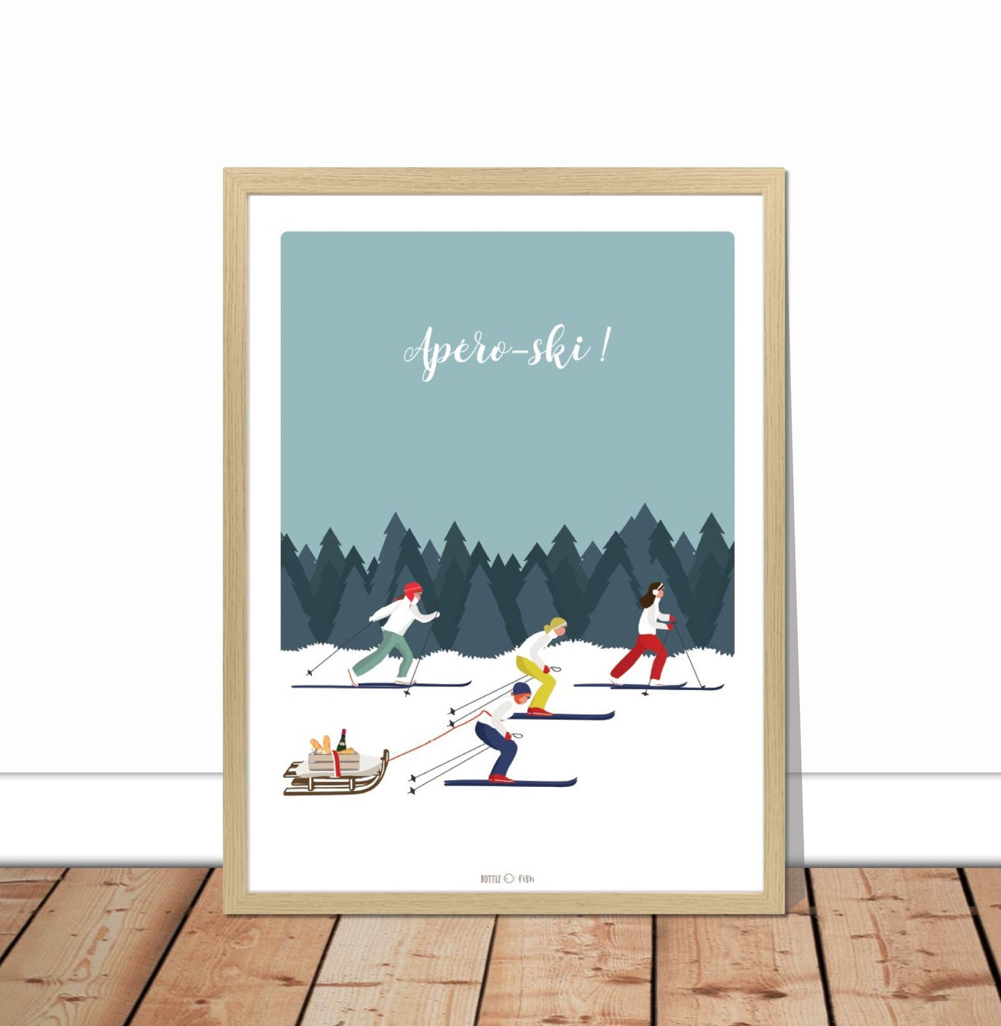 Affiche Apéro Ski