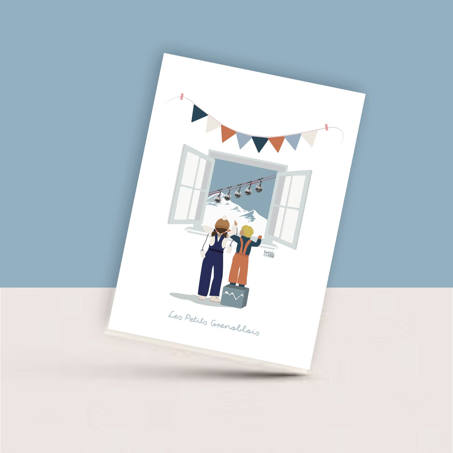 Carte Petits grenoblois en hiver