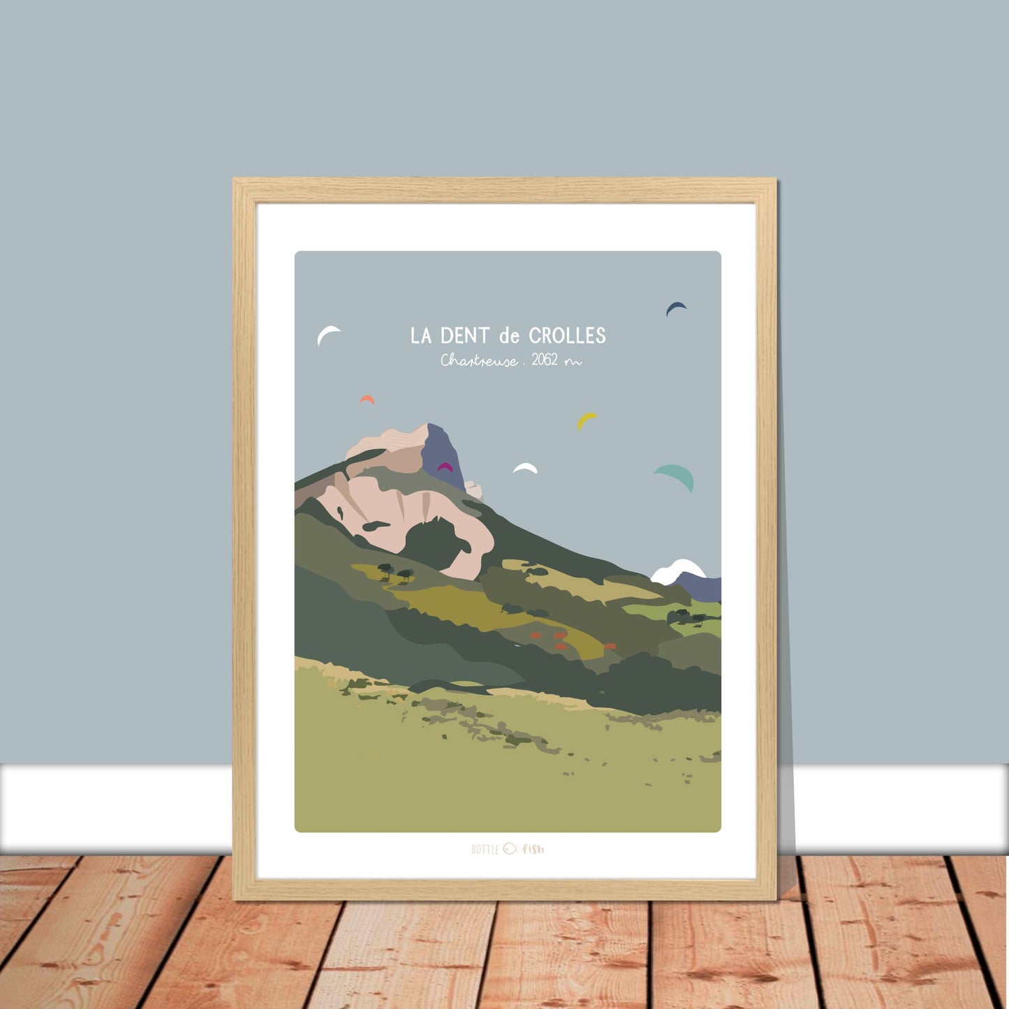 Affiche Dent de Crolles