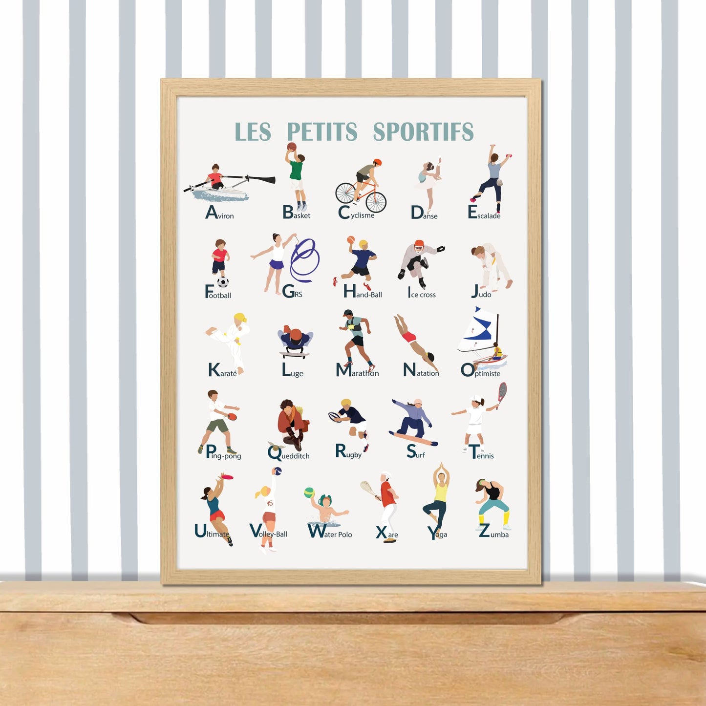 Abécédaire Les Petits Sportifs