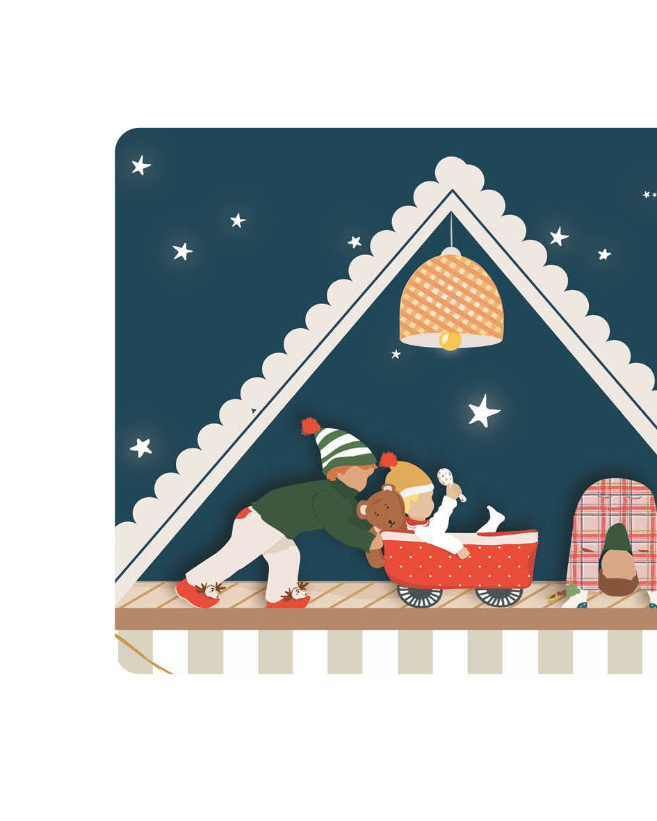 Carte Maison de Noël