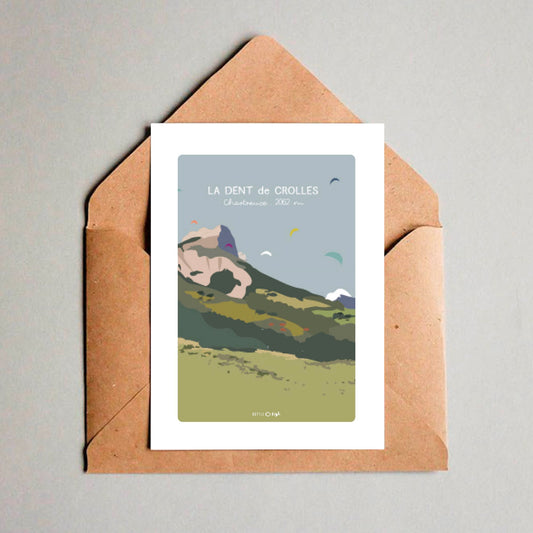 Carte Dent de Crolles