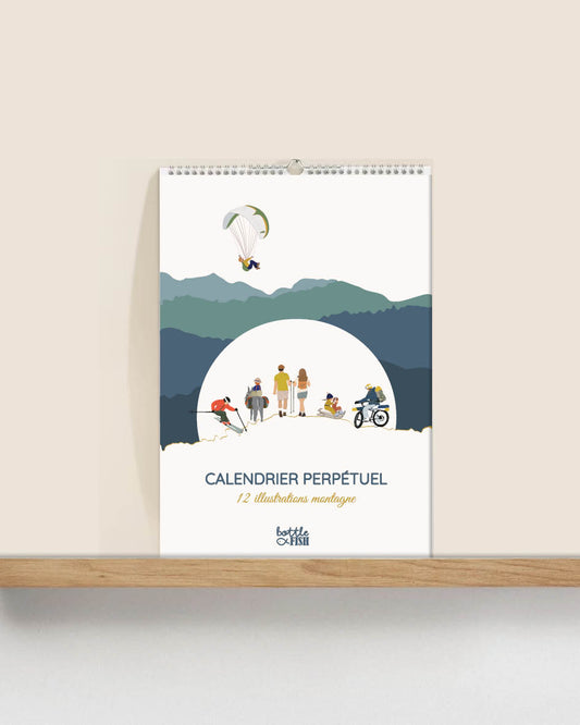 Calendrier perpétuel Montagne